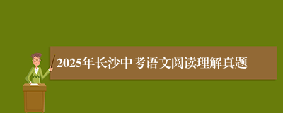 2025年长沙中考语文阅读理解真题