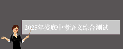 2025年娄底中考语文综合测试